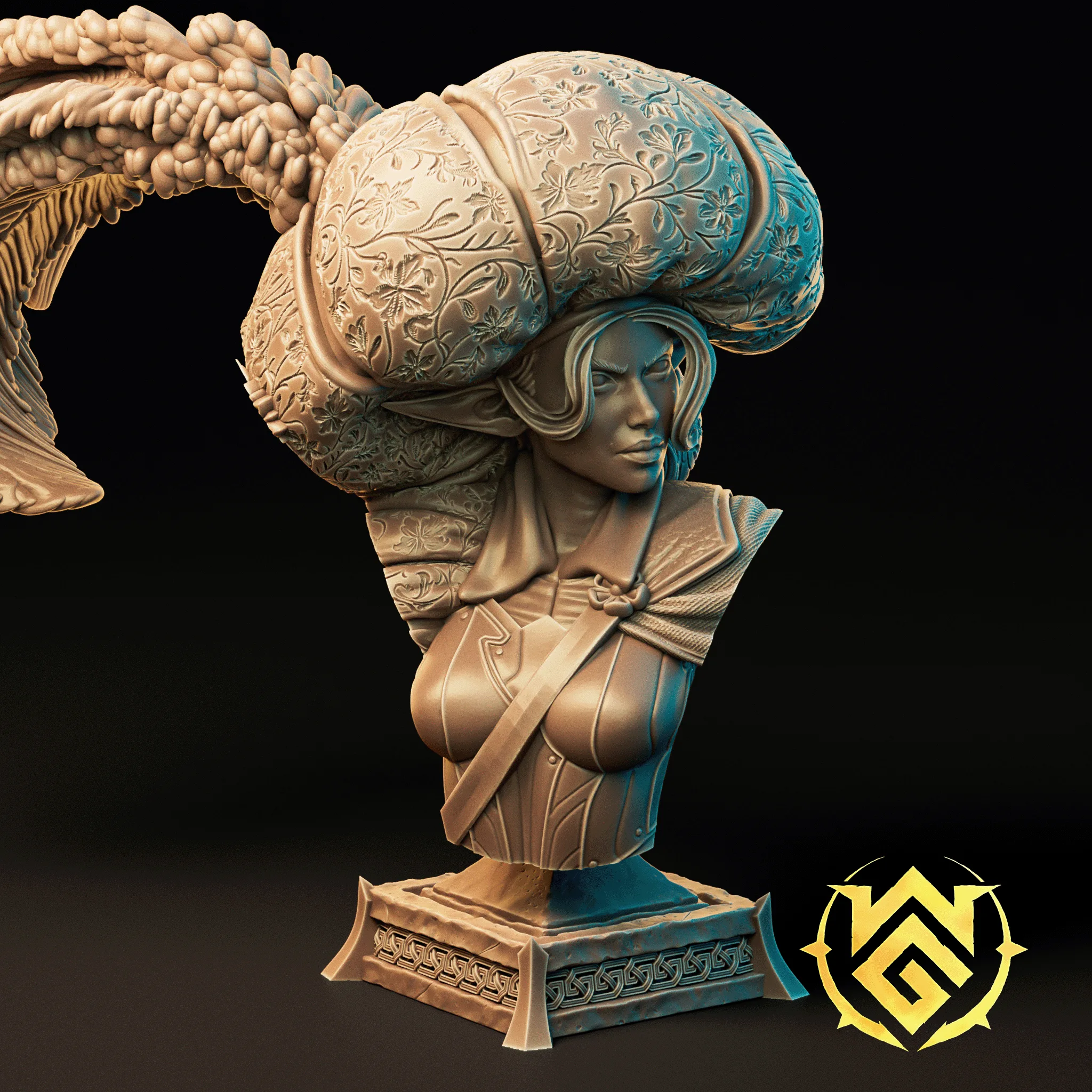 Adalinda Blade Queen Bust Render Logo.png Adalinda Blade Queen Bust Render Logo.png
