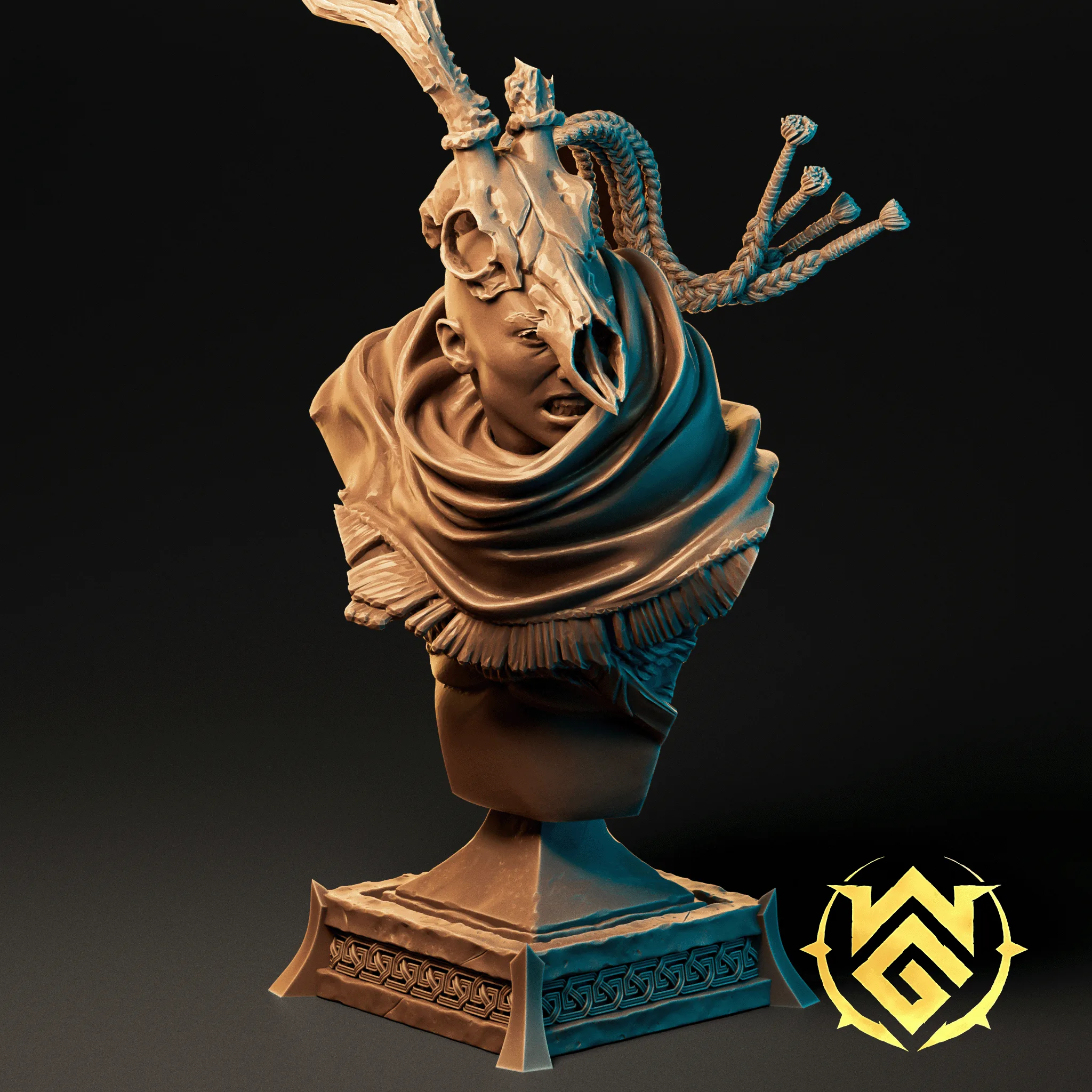 Desert Druid Cai Bust Render Logo.png Desert Druid Cai Bust Render Logo.png