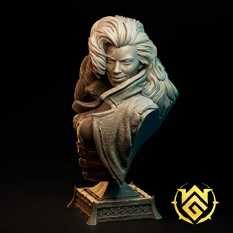 Flail Queen Bust Render Logo.png
