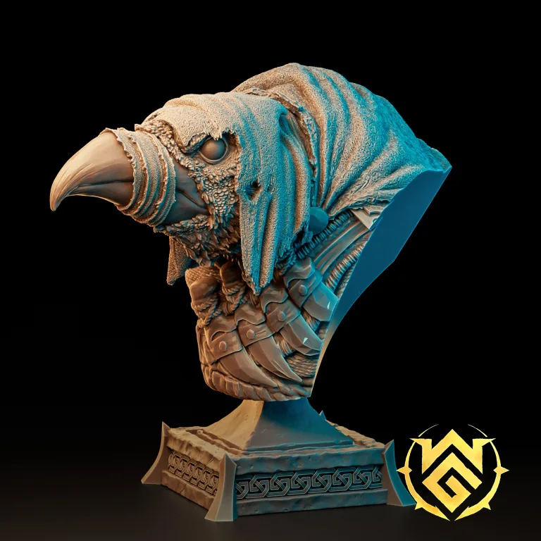Kenku rogue Bust Render Logo.jpg