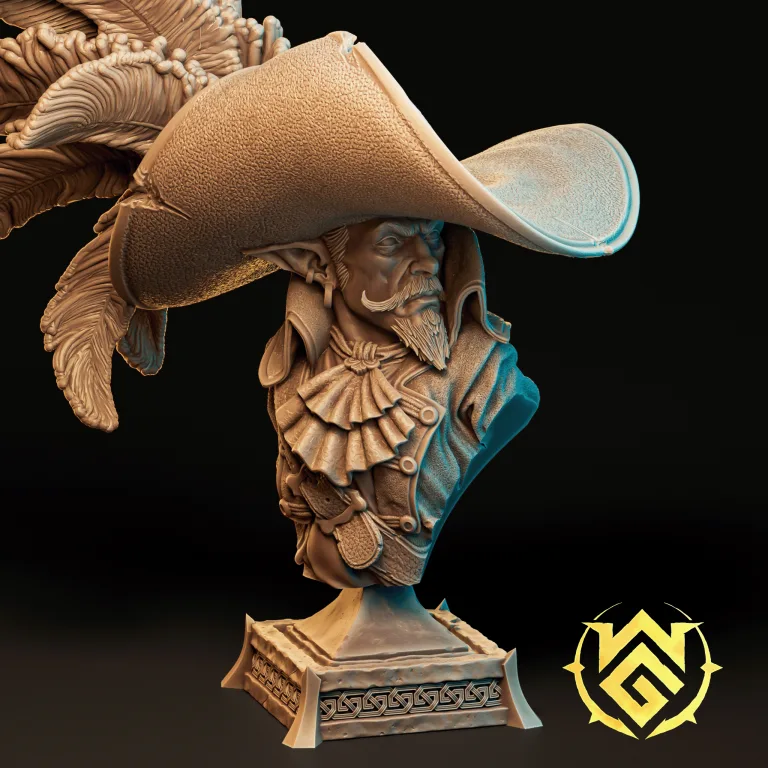 Tyrant Bartholomew Bust Render Logo.png