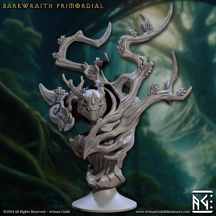 barkwraith primordial bust artisan guild artg1379 0.png