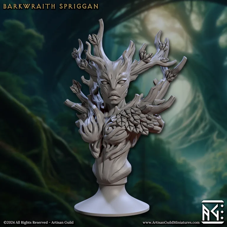 barkwraith spriggan bust artisan guild artg1376 0 1.png