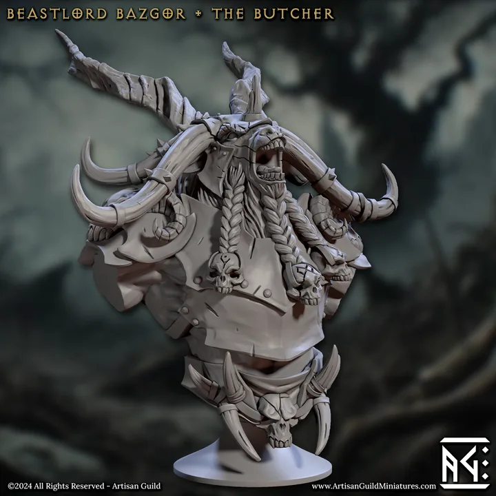 beastlord bazgor butcher bust artisan guild artg1394 0.png
