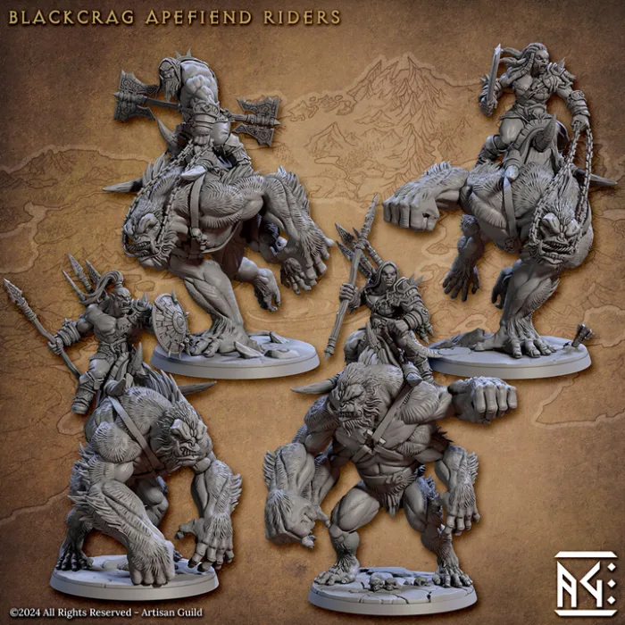 blackcrag apefiend rider artisan guild artg0128 1.png