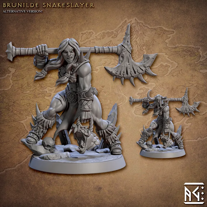 brunilde snakeslayer artisan guild artg0882 0 2.png