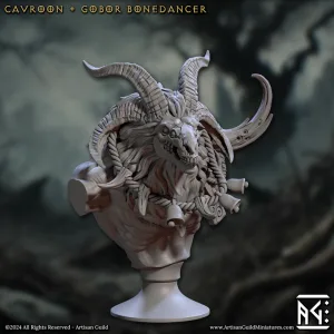 cavroon gobor bonedancer bust artisan guild artg1395 0 1.png