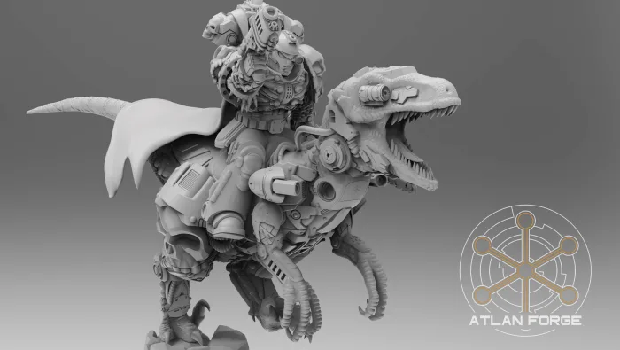 cyber velociraptor riders 3 atlan forge atfg0153 8.jpg
