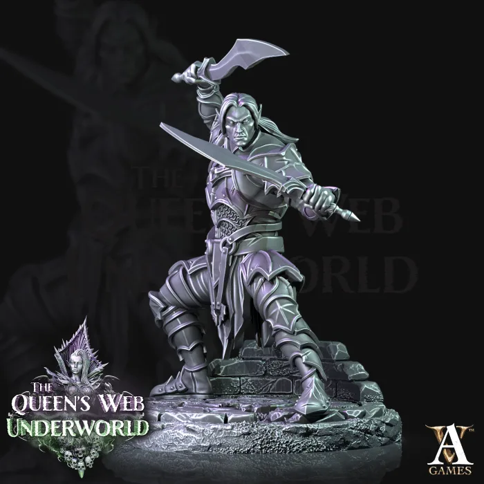 dark elf wormling archvillain games arch0719 1.jpg