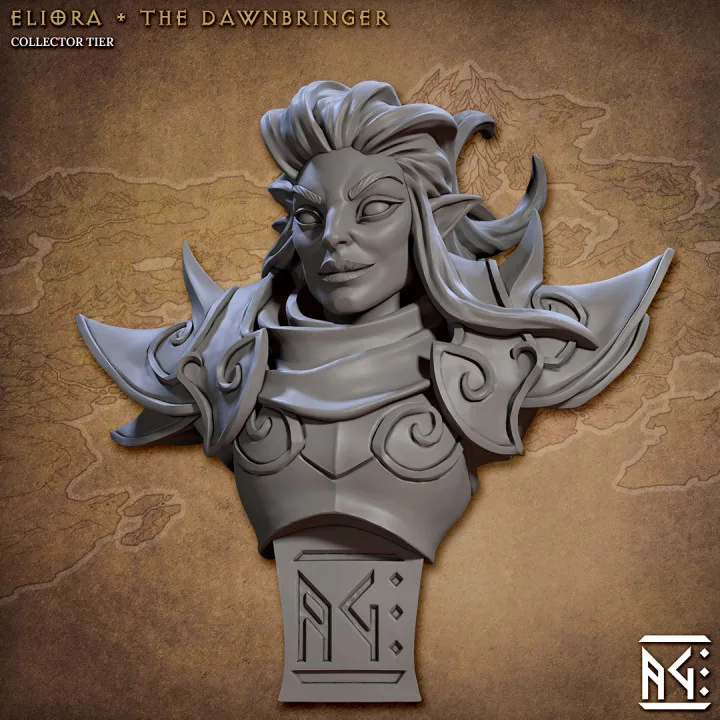 eliora dawnbringer bust artisan guild artg1385 0.jpg