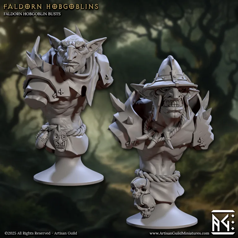 faldorn hobgoblin bust artisan guild artg1342 0 1.png