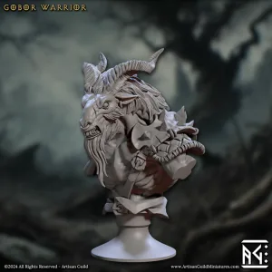 gobor warrior bust artisan guild artg1392 0.png