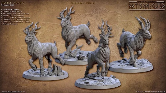 goldhorn cervid rider artisan guild artg0230 10.jpg