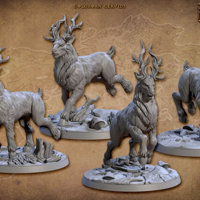 goldhorn cervid rider artisan guild artg0230 4.jpg