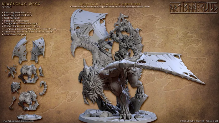 goradrash blackcrag manticore artisan guild artg0657 1.png