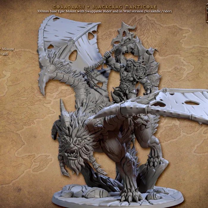 goradrash blackcrag manticore artisan guild artg0657 1.png