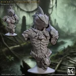 hiskra lizardmen pinup bust artisan guild artg1277 0.png
