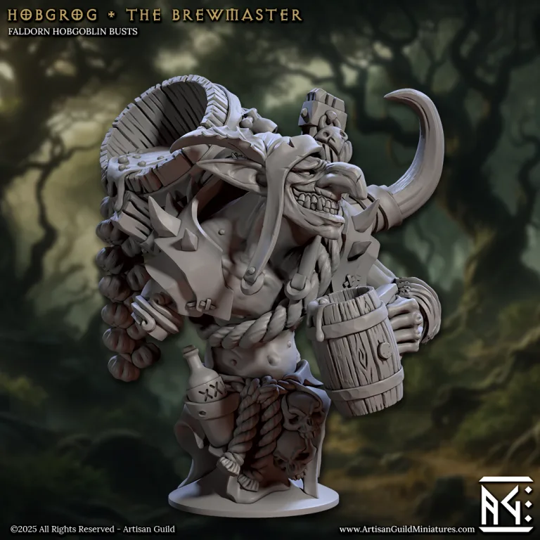 hobgrog brewmaster bust artisan guild artg1339 0 1.png