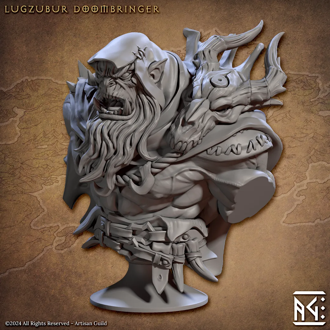 lugzubur doombringer bust artisan guild artg1371 0 1.png lugzubur doombringer bust artisan guild artg1371 0 1.png