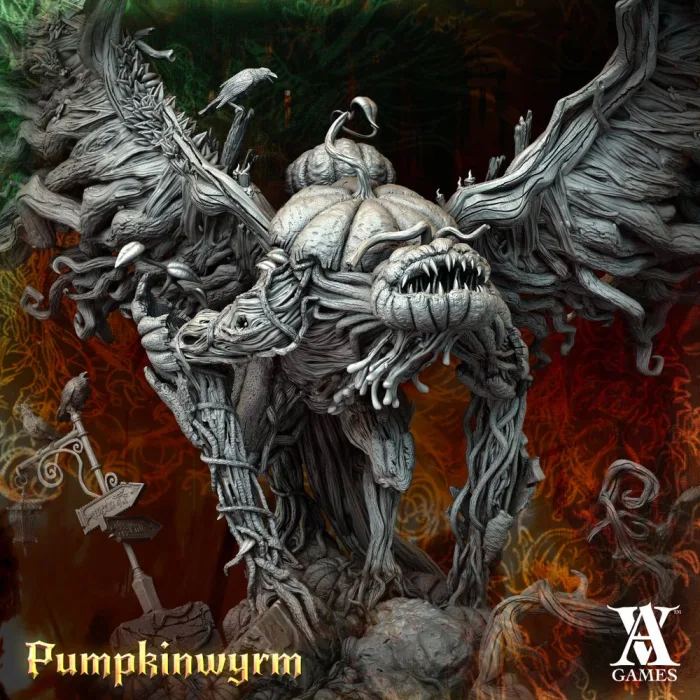 pumpkinwyrm dragon archvillain games arch2059 1.jpg