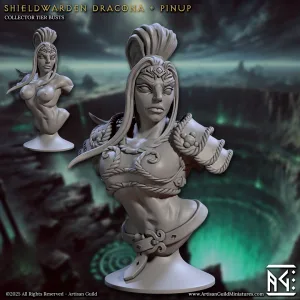 shieldwarden dracona bust artisan guild artg1358 0 1.png