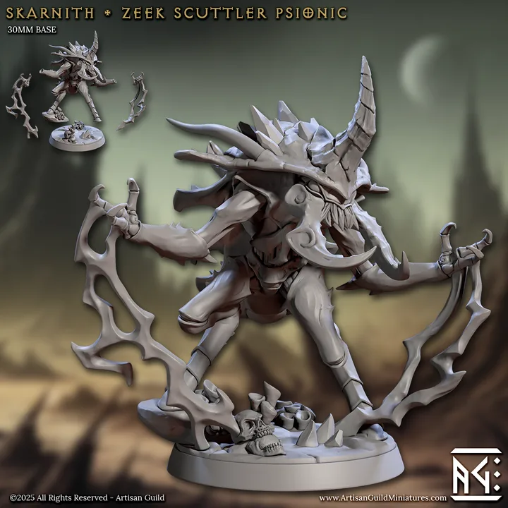 skarnith zeek scuttler psionic artisan guild artg1215 0.png