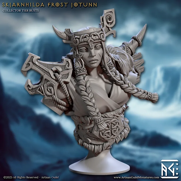 skjarnhilda frost jotunn bust artisan guild artg1275 0.png