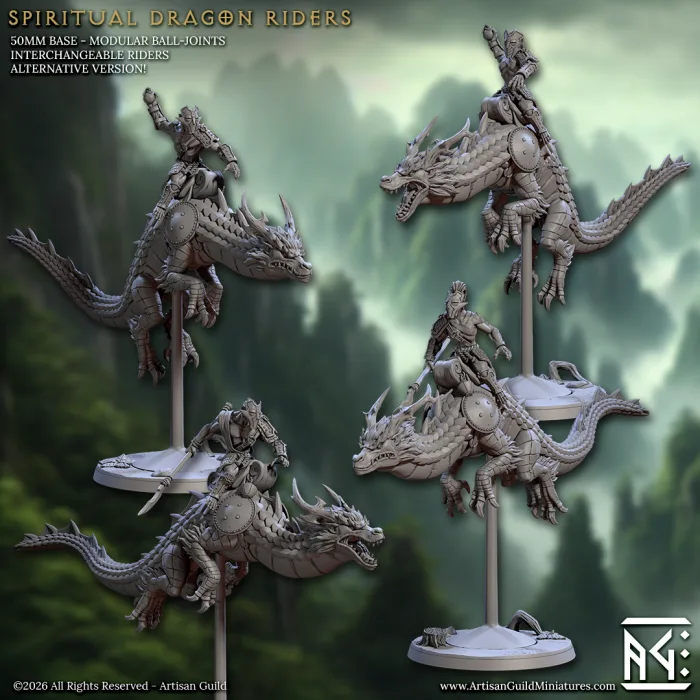 spiritual dragon rider artisan guild artg1426 5.png