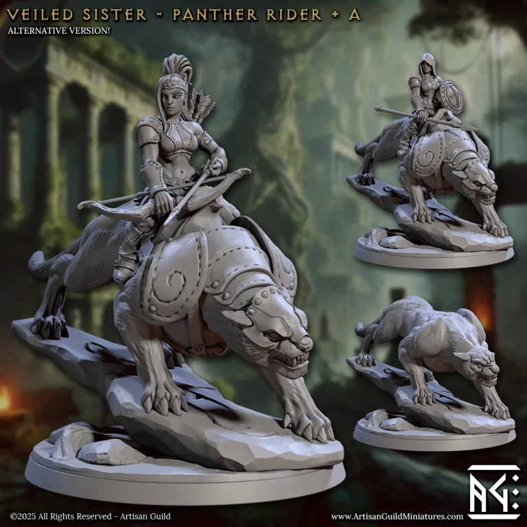 veiled sister panther rider artisan guild artg0031 0 3.png