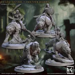 veiled sister panther rider artisan guild artg0031 2.png