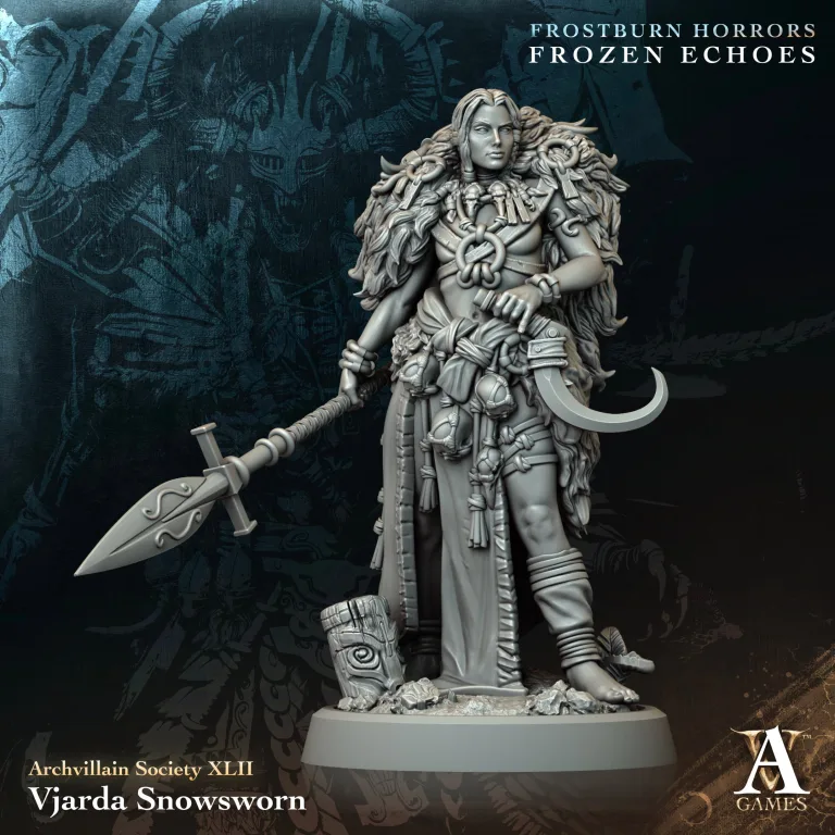 vjarda snowsworn viking barbarian spear archvillain games arch2705 0.jpg