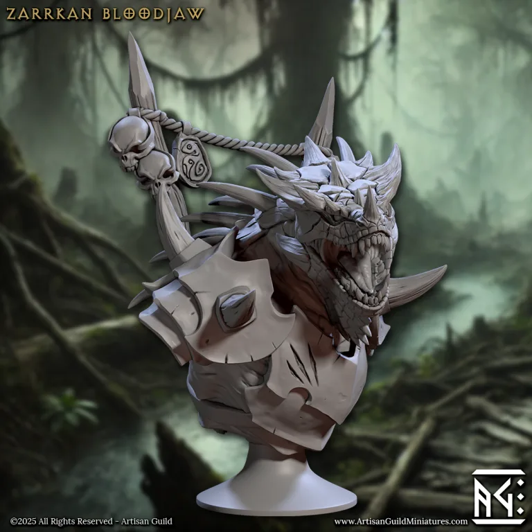 zarrkan bloodjaw bust artisan guild artg1276 0 1.png